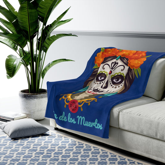 Dia De Los Muertos Blanket