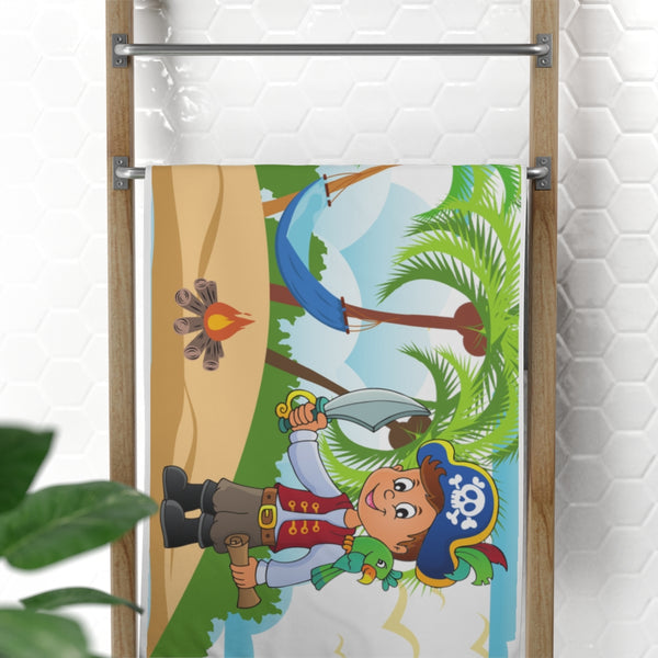 Pirate Island Beach Towel