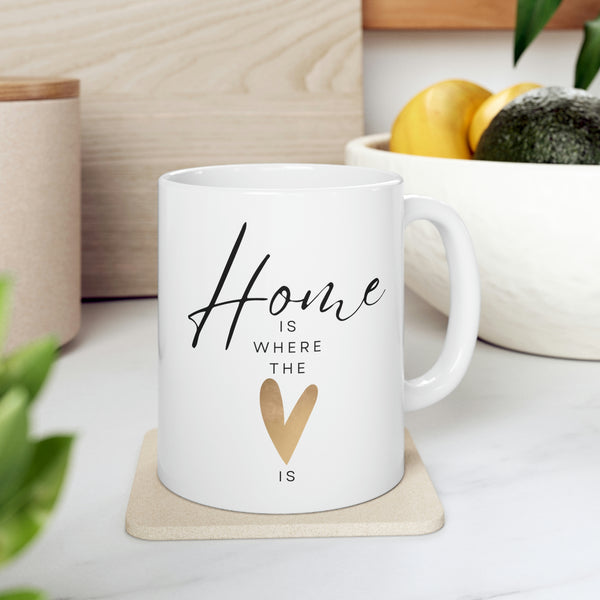 Home Is Where The Heart Is Mug