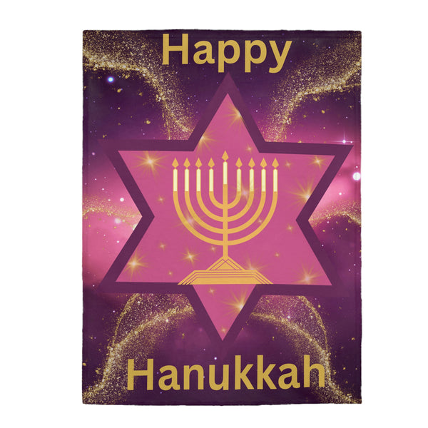 Happy Hanukkah Blanket