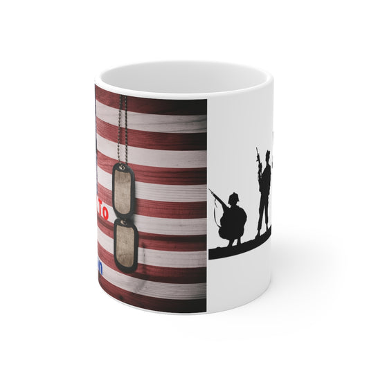 I'm Proud To Be An American Mug