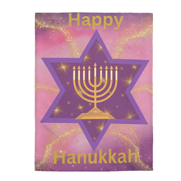 Happy Hanukkah Blanket