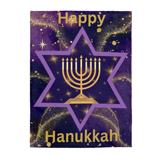 Happy Hanukkah Blanket