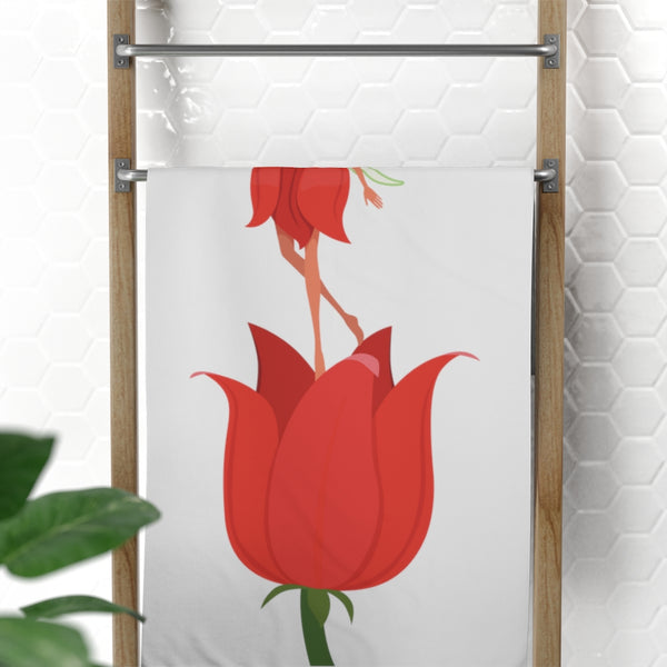 Tulip Fairy Beach Towel