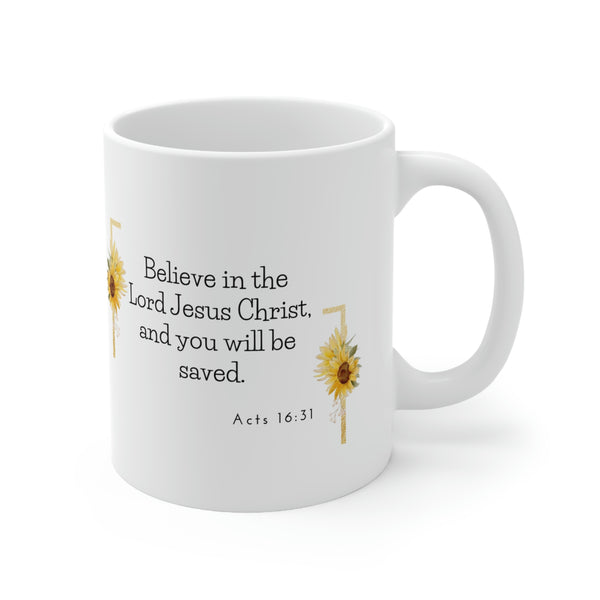 Believe In the Lord Mug