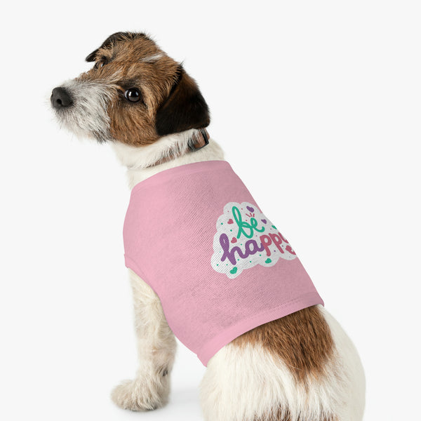 Be Happy Dog Tank Top