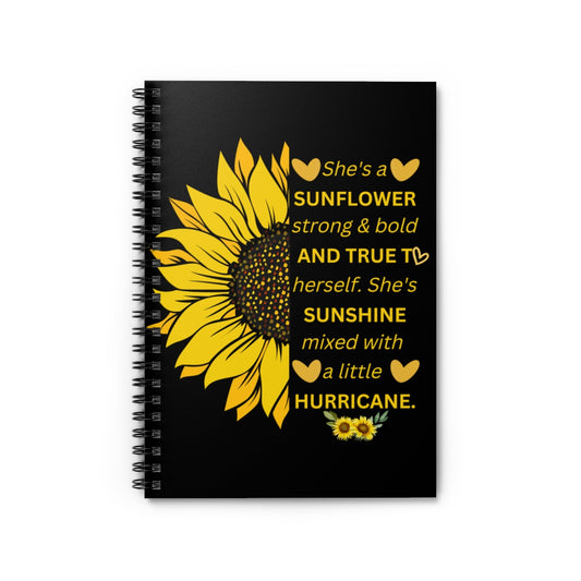 Sunflower Inspiration Notebook