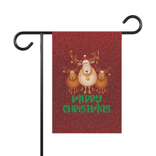 Merry Christmas Deer Banner