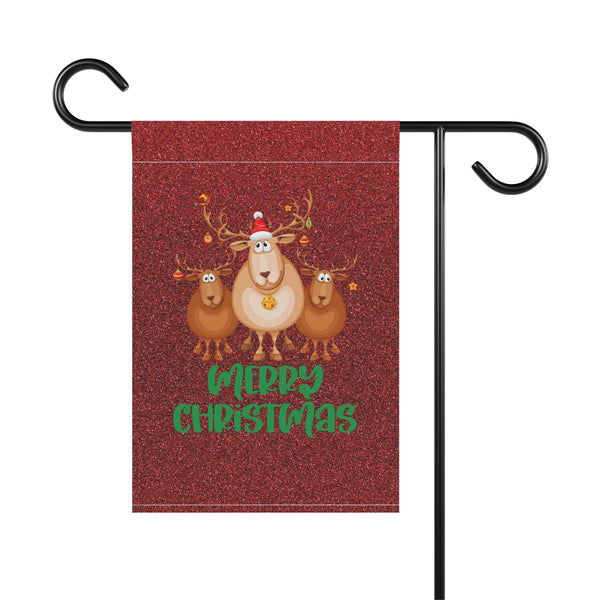 Merry Christmas Deer Banner