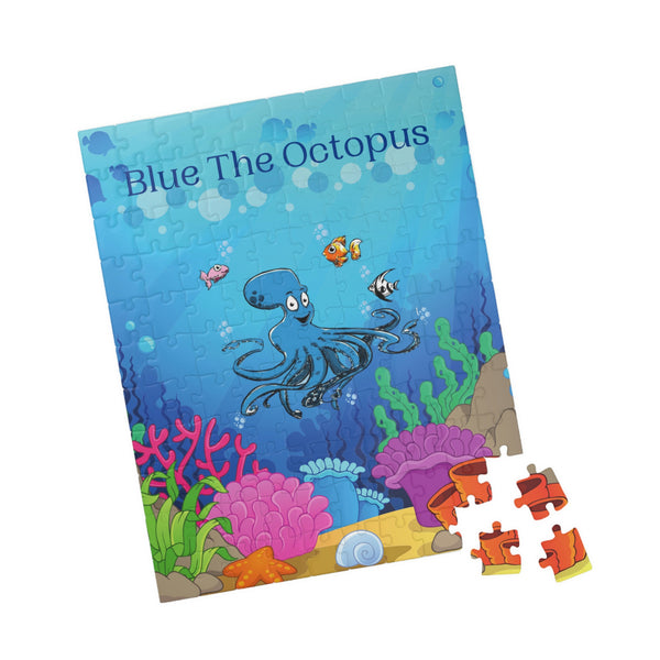 Blue The Octopus Puzzle (110, 252, 500-piece)