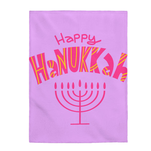 Happy Hanukkah Blanket