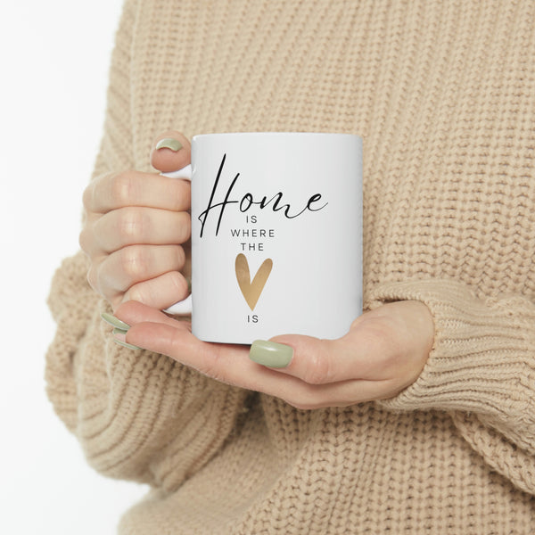 Home Is Where The Heart Is Mug