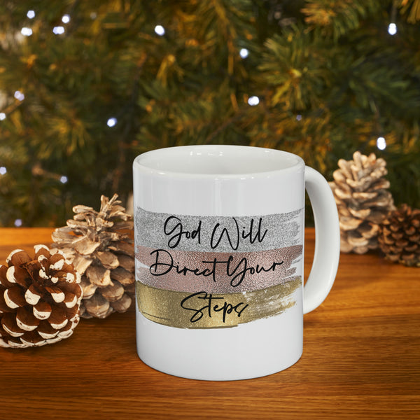 God Will Direct Your Steps Mug