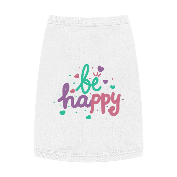 Be Happy Dog Tank Top