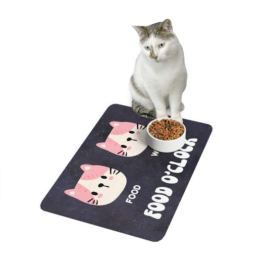 Food O'Clock Cat Food Mat