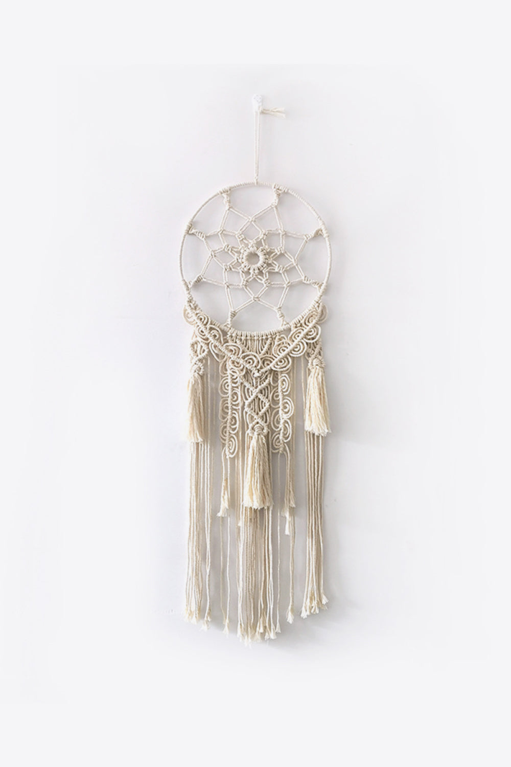 Macrame Fringe Wall Hanging Decor