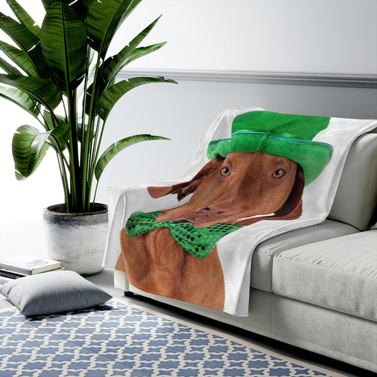 Leprechaun Dog Blanket