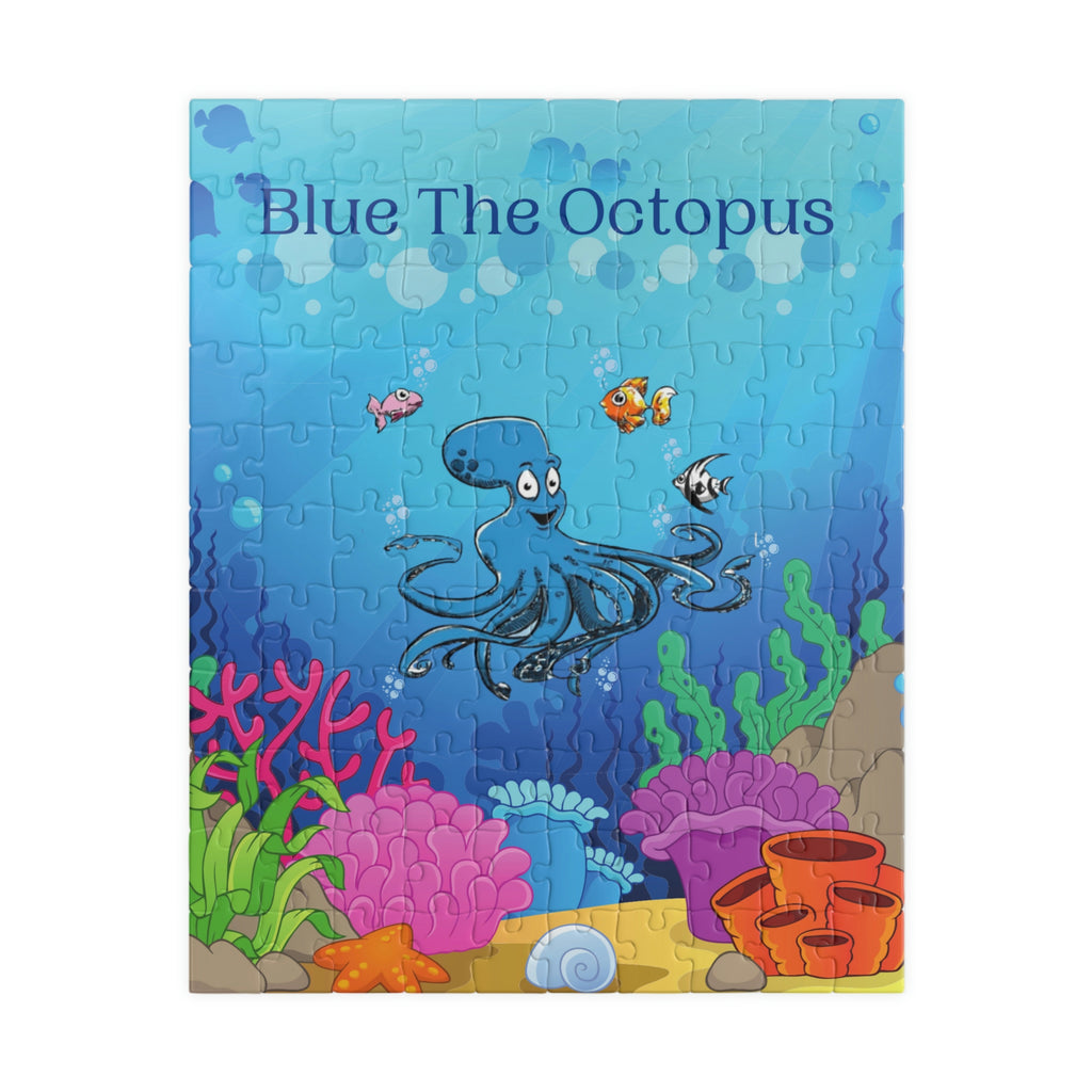 Blue The Octopus Puzzle (110, 252, 500-piece)