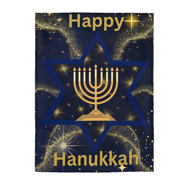 Happy Hanukkah Blanket