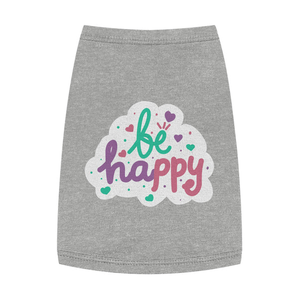 Be Happy Dog Tank Top