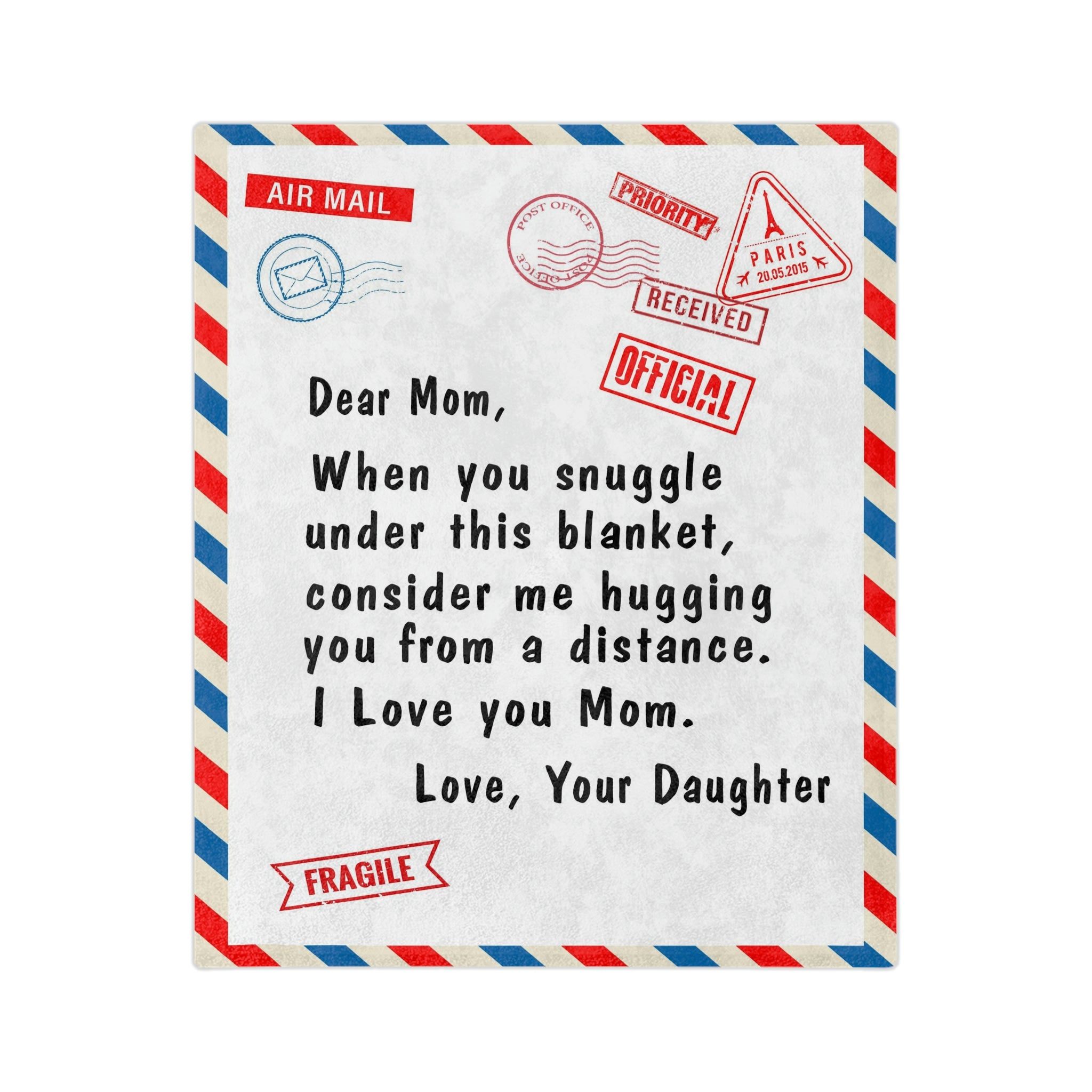 Dear Mom Blanket