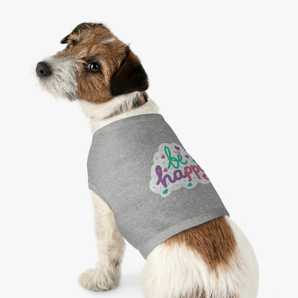 Be Happy Dog Tank Top