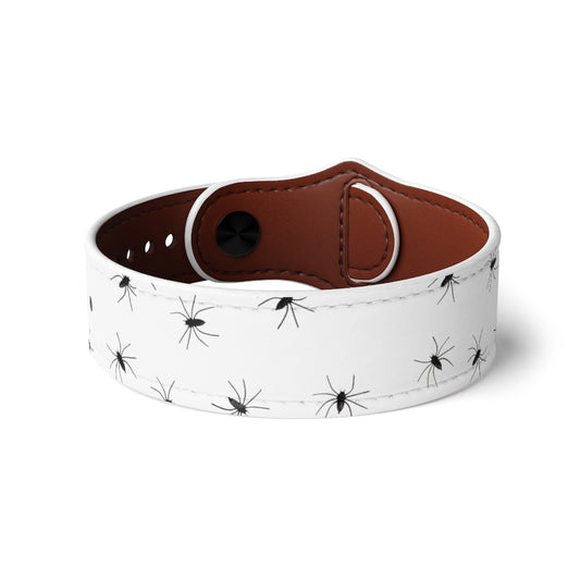 Spider Leather Wristband