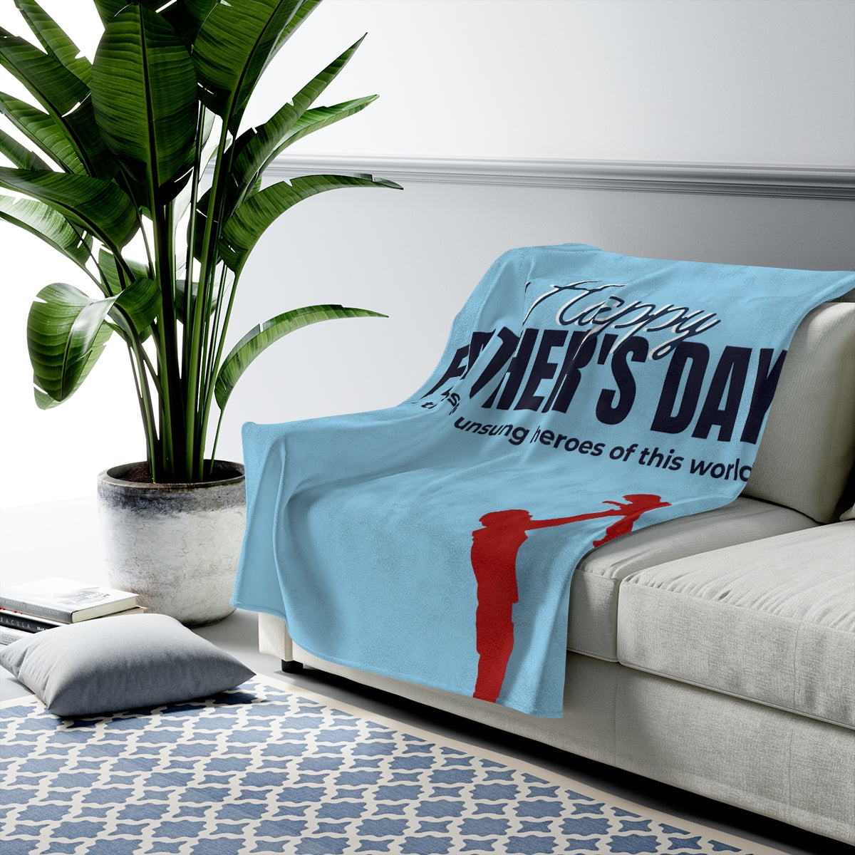 Happy Father's Day Blanket